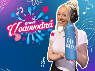 Lucia Gibarti naspievala pieseň na oslavu VODOVODNEJ