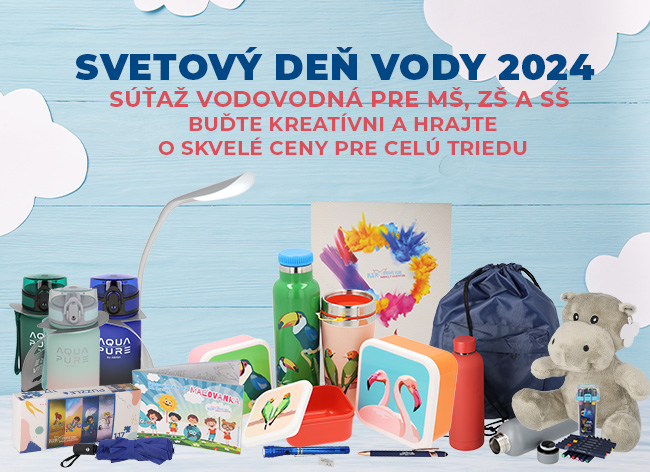Oslávte Svetový deň vody s VVS, a.s. a hrajte o skvelé ceny!