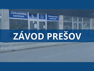 Predstavujeme Vám závod Prešov